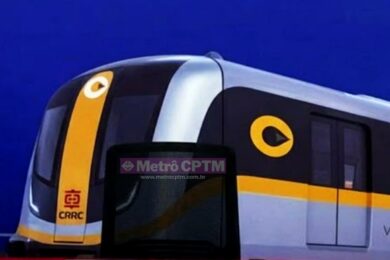 Trem da Linha 4-Amarela que será fabricado pela CRRC