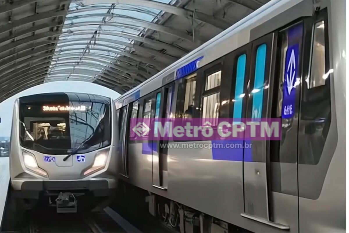 Trens que a CRRC montará em Araraquara para o Metrô de SP