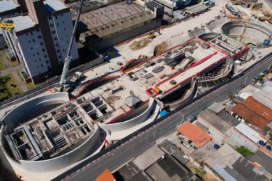 Estação Aricanduva em abril de 2026