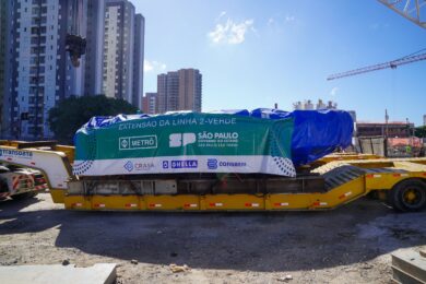 Novo tatuzão foi fabricado na China pela CREG