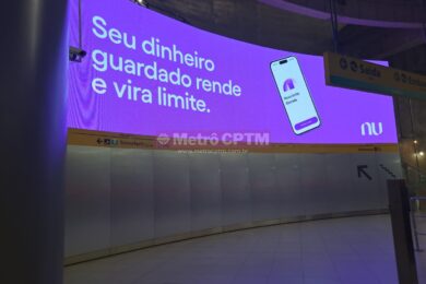 Publicidade ganhou mais espaço com grande paineis eletrônicos