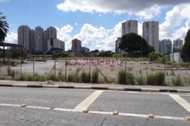 Terreno onde ficará a estação Dutra