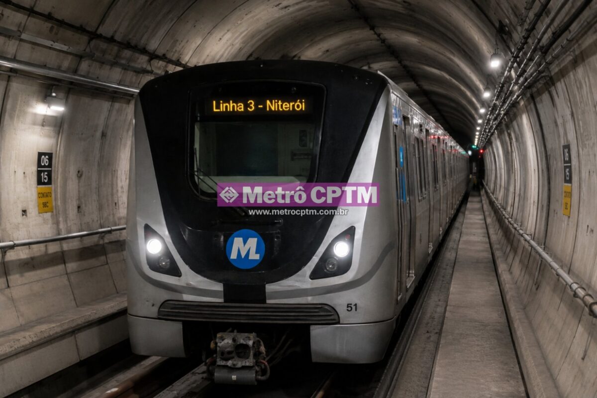 Linha 3 do Metrô do Rio deve ligar Niterói, São Gonçalo e Itaboraí à capital