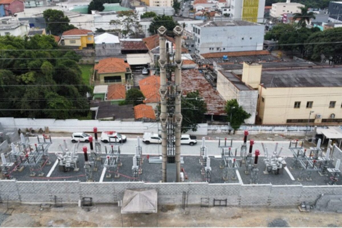 Nova ETR, implantada para atender as necessidades de energia para os trens da Linha 6-Laranja