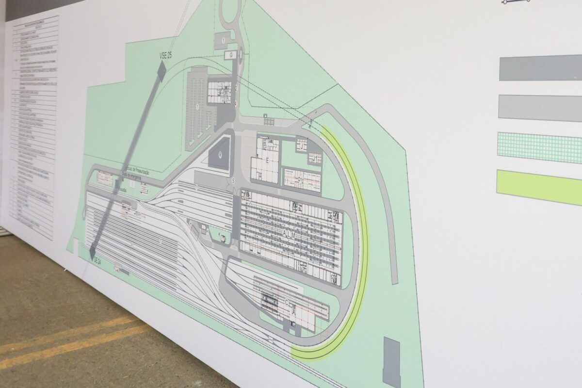 Pátio da Linha 20-Rosa ocupará 230 mil m²