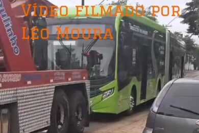 Primeiro super elétrico da Via Sudeste em fase final de montagem para receber as baterias
