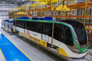 Primeiro VLT de Teresina fabricado pela Marcopolo Rail