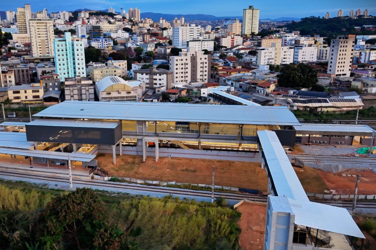 Estação Amazonas da Linha 2 do Metrô de BH