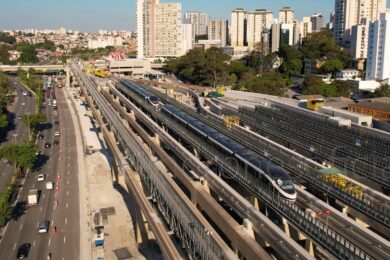 Estacionamento de trens da Linha 17-Ouro