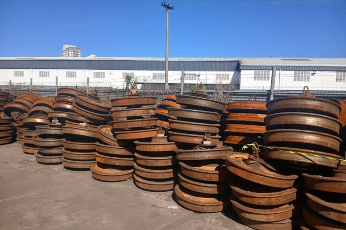 Materiais sem uso pela CPTM que vão a leilão