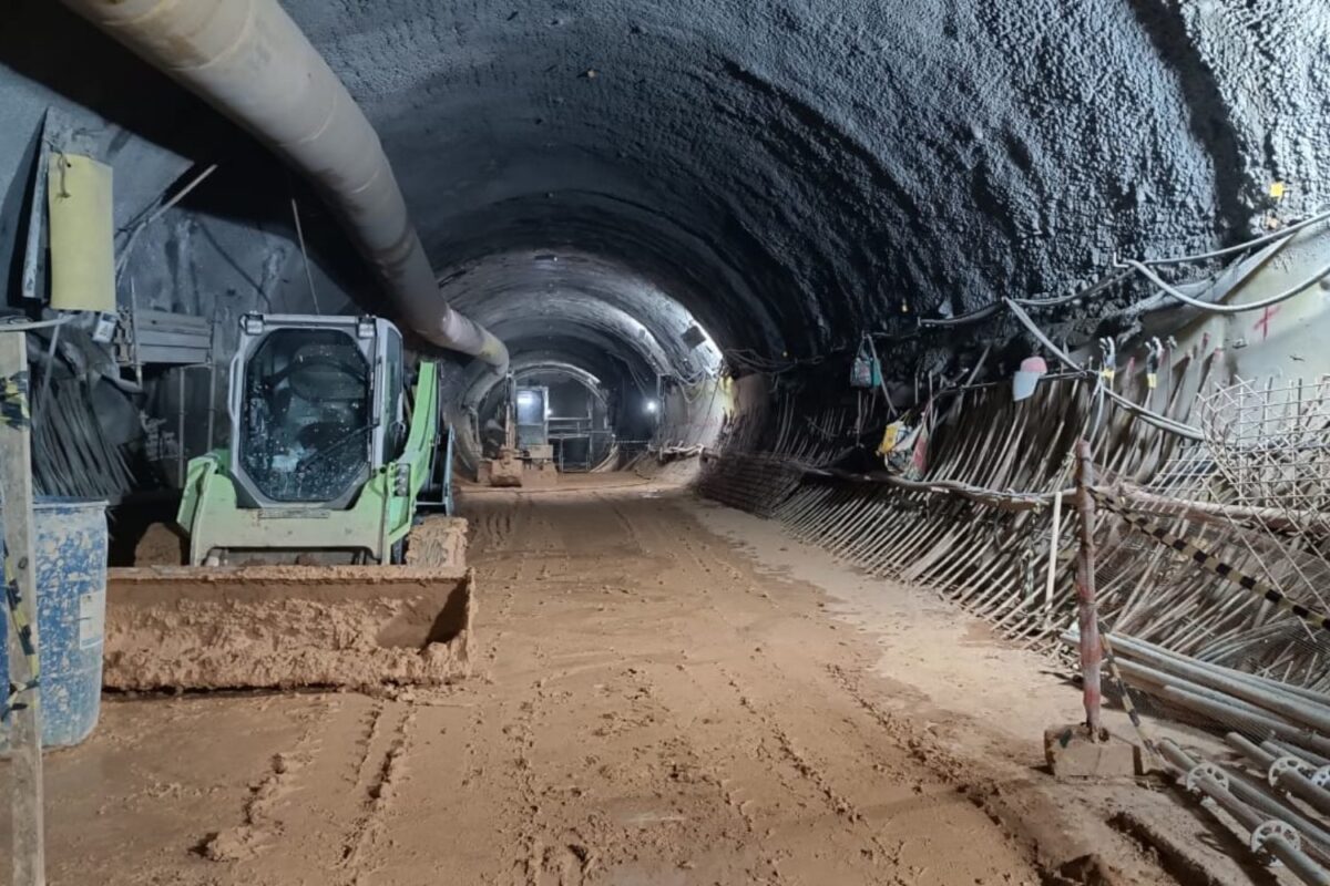 Túnel norte, o mais longo