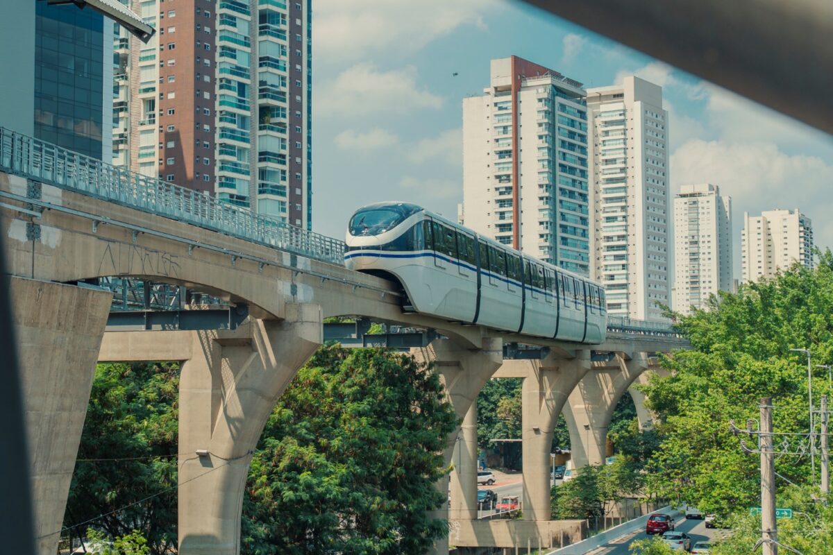 Trem da Linha 17-Ouro do Metrô de São Paulo